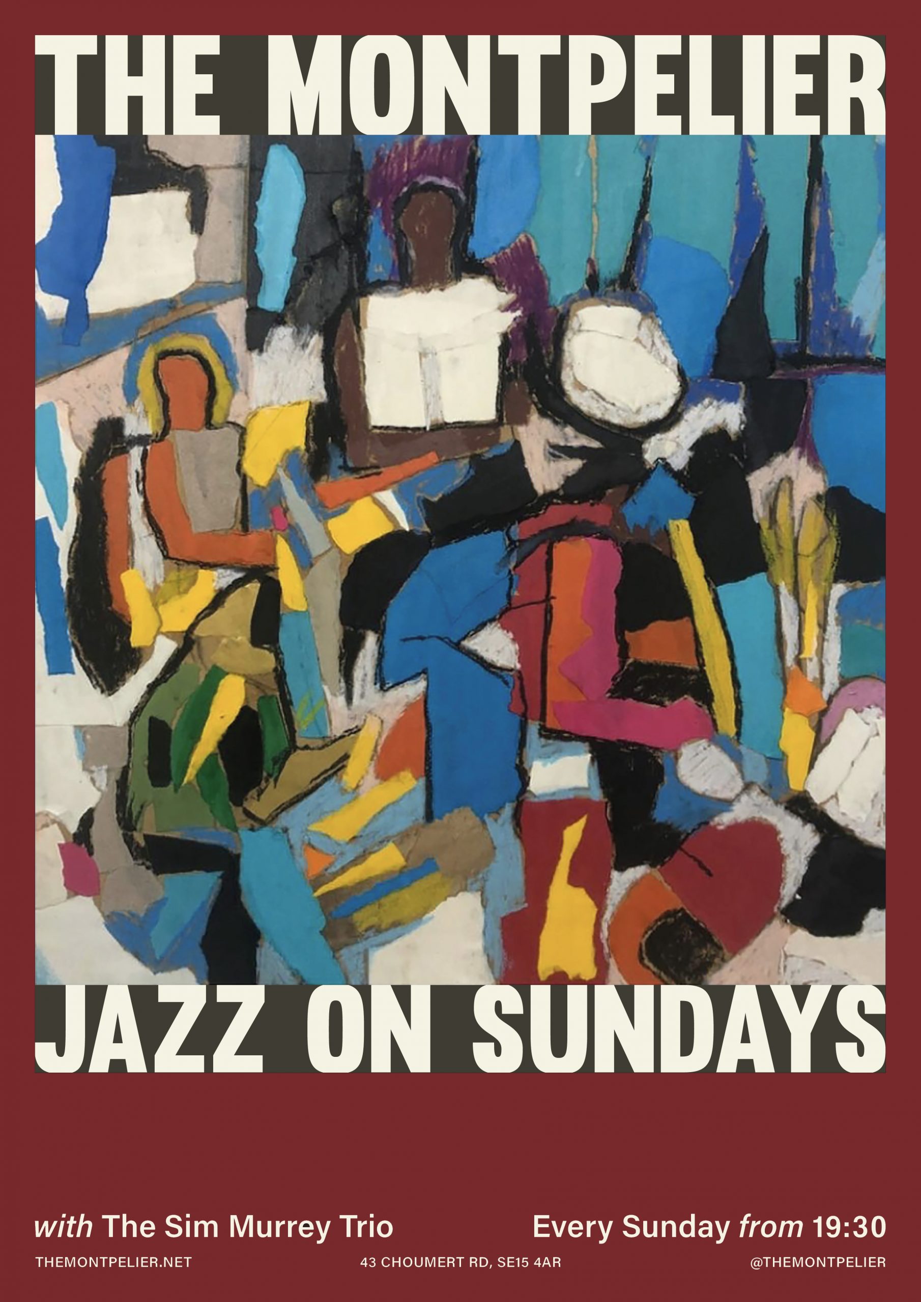 JAZZ ON SUNDAYS with The Sim Murrey Trio
